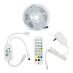 EUROLAMP 145-70043 RGB LEDOTAINIA 5M ΠΟΛΥΡΩΜΗ ΜΕ ΜΟΥΣΙΚΗ