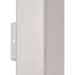 EUROLAMP 145-82005 ΑΠΛΙΚΑ ΤΟΙΧΟΥ ΕΞΩΤΕΡΙΚΗ GU10 UP-DOWN WHITE