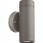 EUROLAMP 145-82056 ΑΠΛΙΚΑ ΤΟΙΧΟΥ UP-DOWN GU10 ΓΚΡΙ