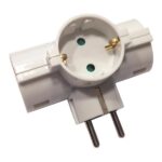 EUROLAMP 147-10020 ΤΑΦ ΣΟΥΚΟΥ 3 ΘΕΣΕΩΝ ΣΤΑΥΡΟΣ ΟΡΙΖΟΝΤΙΟ