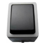 EUROLAMP 147-12231 ΔΙΑΚΟΠΤΗΣ ΕΞΩΤΕΡΙΚΟΣ A/R ΓΚΡΙ IP54