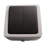 EUROLAMP 147-12233 ΔΙΑΚΟΠΤΗΣ ΚΟΜΙΤΑΤΕΡ ΑΛΕΡΕΤΟΥΡ ΓΚΡΙ