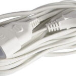 EUROLAMP 147-13025 ΠΡΟΕΚΤΑΣΗ 2x0.75mm² 3Μ ΛΕΥΚΟ