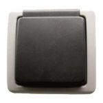 EUROLAMP 147-16210 ΠΡΙΖΑ ΕΞΩΤΕΡΙΚΗ ΚΑΠΑΚΙ ΓΚΡΙ