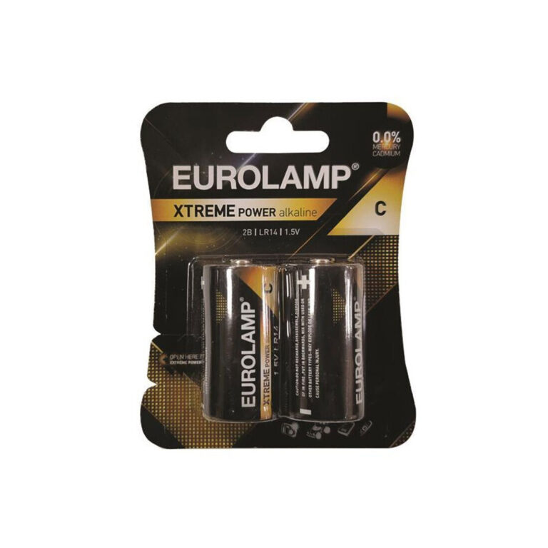 EUROLAMP 147-24122 ΜΠΑΤΑΡΙΑ XTREME C LR14 2TMX