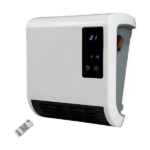 EUROLAMP 147-29128 ΑΕΡΟΘΕΡΜΟ ΜΠΑΝΙΟΥ ΕΠΙΤΟΙΧΙΟ 2000W