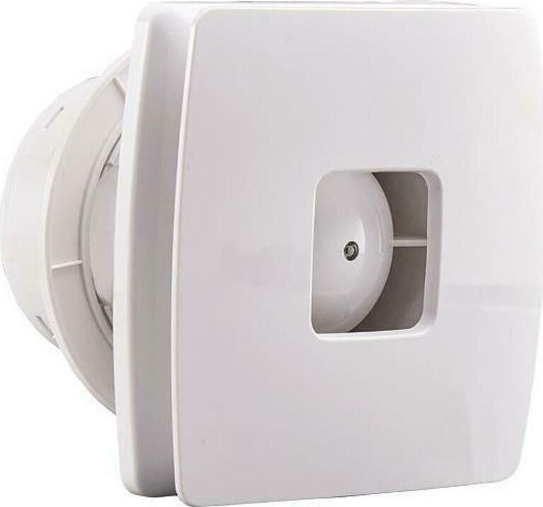 EUROLAMP 147-33230 ΕΠΙΤΟΙΧΙΟΣ ΕΞΑΕΡΙΣΤΗΡΑΣ ΜΠΑΝΙΟΥ 100MM ΛΕΥΚΟΣ