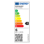 EUROLAMP 147-77251 ΛΑΜΠΑ LED ΚΕΡΙ Ε14 6W 4000K 1+1