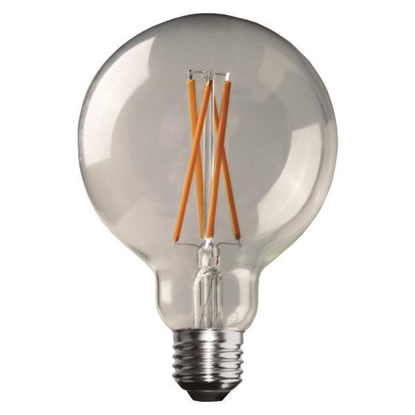EUROLAMP CROSSED 147-78461 ΛΑΜΠΑ LED ΓΛΟΜΠΟΣ E27 G95 4000K