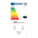 OMNYS WNC-4323IN ΨΥΓΕΙΟΚΑΤΑΨΥΚΤΗΣ 326LT TOTAL NOFROST Υ201XΠ60XΒ60ΕΚ. INOX