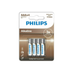 PHILIPS LR03A4B/GRS ΜΠΑΤΑΡΙΑ ALKALINE ΑΑΑ 4ΤΜΧ