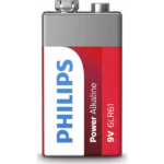 PHILIPS POWER ALCALINE 6LR61P1B 9V ΜΠΑΤΑΡΙΑ