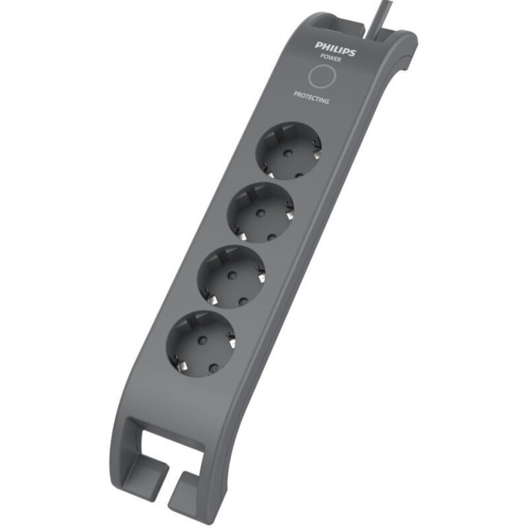 PHILIPS SPN3140A/GRS ΠΟΛΥΠΡΙΖΟ 4 ΘΕΣΕΩΝ ΓΚΡΙ 2m