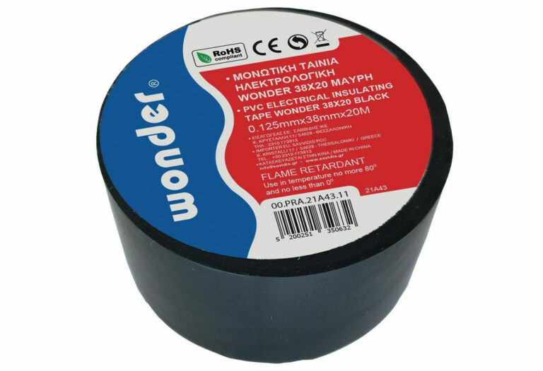 WONDER ΤΑΙΝΙΑ ΜΟΝΩΤΙΚΗ 38X20 ΜΑΥΡΗ
