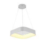 EUROLAMP 144-17019 ΦΩΤΙΣΤΙΚΟ ΚΡΕΜΑΣΤΟ ΜΕ ΕΝΣΩΜΑΤΩΜΕΝΟ LED 30W 3000K ΣΕ ΛΕΥΚΟ ΧΡΩΜΑ