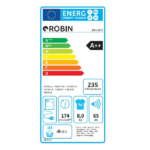 ROBIN DRS-831 ΣΤΕΓΝΩΤΗΡΙΟ ΡΟΥΧΩΝ 8KG
