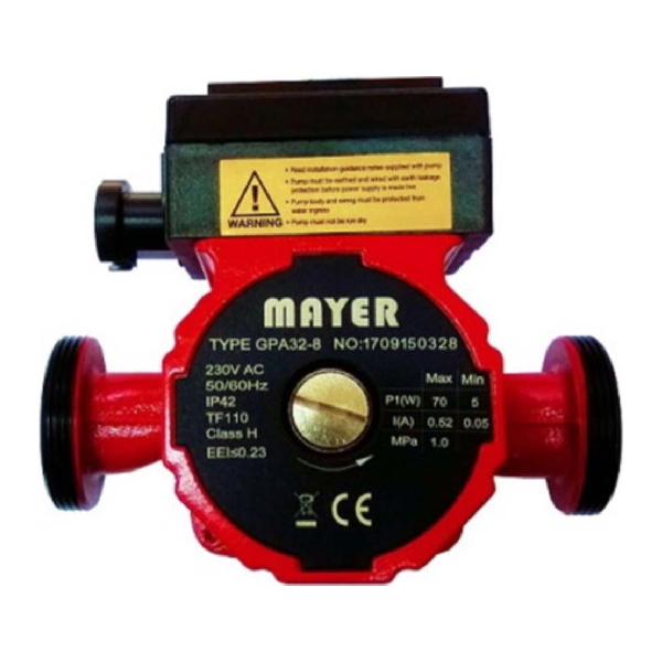 MAYER GPA 25-8 ΗΛΕΚΤΡΟΝΙΚΟΣ ΚΥΚΛΟΦΟΡΗΤΗΣ 1'' 1/4