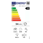 BEKO B3WF T 512411W PAR ΠΛΥΝΤΗΡΙΟ ΡΟΥΧΩΝ 12KG 1400 ΣΤΡΟΦΩΝ