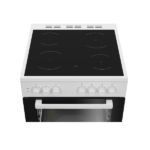 BEKO CUV 6710 B ΚΟΥΖΙΝΑ ΜΕ ΚΕΡΑΜΙΚΗ ΕΣΤΙΑ 67LT Π60CM ΛΕΥΚΗ