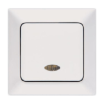 EUROLAMP NE-AD 152-12009 ΜΠΟΥΤΟΝ ΚΛΙΜΑΚΟΣΤΑΣΙΟΥ ΛΕΥΚΟ