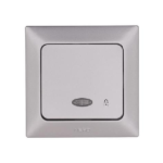 EUROLAMP NE-AD 152-12210 ΔΙΑΚΟΠΤΗΣ ΜΠΟΥΤΟΝ + ΛΥΧΝΙΑ ΝΙΚΕΛ ΜΑΤ