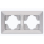 EUROLAMP NE-AD 152-12221 ΠΛΑΙΣΙΟ 2Θ ΝΙΚΕΛ ΜΑΤ ΟΡΙΖΟΝΤΙΟ