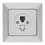 EUROLAMP NE-AD 152-16213 ΠΡΙΖΑ ΤΗΛΕΦΩΝΟΥ ΜΟΝΗ ΝΙΚΕΛ ΜΑΤ