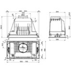 FABER INKA PLUS HC X A52 ΜΗΧΑΝΙΣΜΟΣ ΑΠΟΡΡΟΦΗΣΗΣ 52CM INOX - Image 3