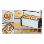 FIRST AUSTRIA FA-5367-CH ΦΡΥΓΑΝΙΕΡΑ 4 ΘΕΣΕΩΝ 1300W INOX
