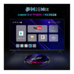 H96 TV BOX MAX RK3528 8K UHD ΜΕ WIFI USB 2.0 / USB 3.0 2GB RAM ΚΑΙ 16GB ANDROID 13.0