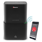 INVENTOR ATMOSPHERE XL ΑΦΥΓΡΑΝΤΗΡΑΣ ΜΕ ΣΥΜΠΙΕΣΤΗ ΙΟΝΙΣΤΗ ΚΑΙ WI-FI 25LT ΜΑΥΡΟΣ