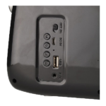 OSIO OPR-3040B RETRO ΦΟΡΗΤΟ ΡΑΔΙΟΦΩΝΟ ΕΠΑΝΑΦΟΡΤΙΖΟΜΕΝΟ ΜΕ BLUETOOTH ΚΑΙ USB ΜΑΥΡΟ