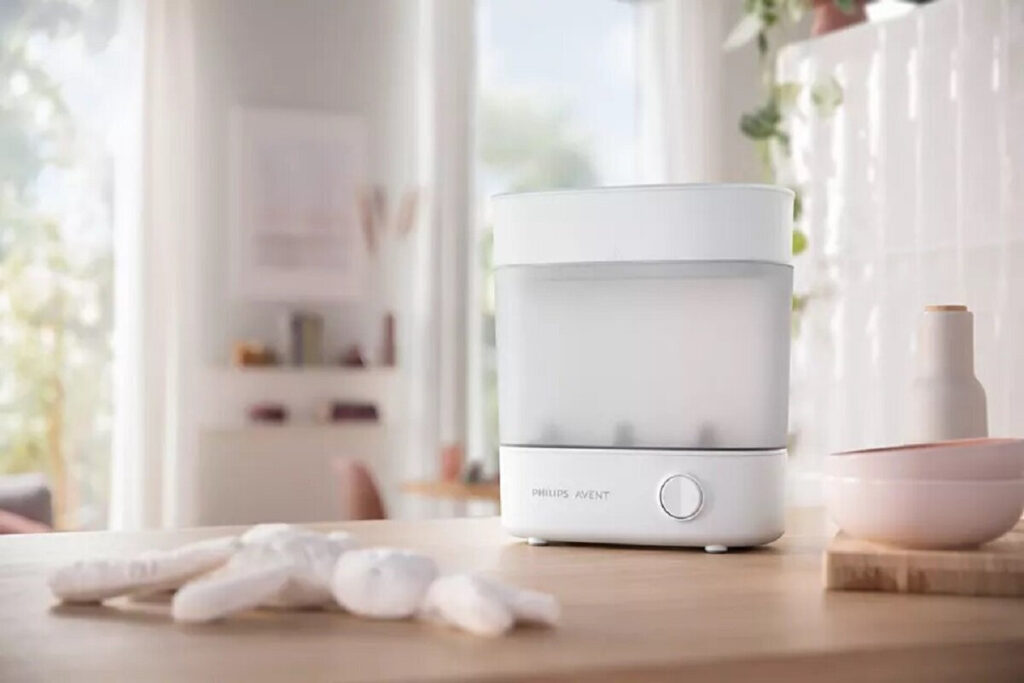 PHILIPS AVENT PREMIUM SCF291/0 ΗΛΕΚΤΡΙΚΟΣ ΒΡΕΦΙΚΟΣ ΑΠΟΣΤΕΙΡΩΤΗΣ ΓΙΑ 6 ΜΠΙΜΠΕΡΟ