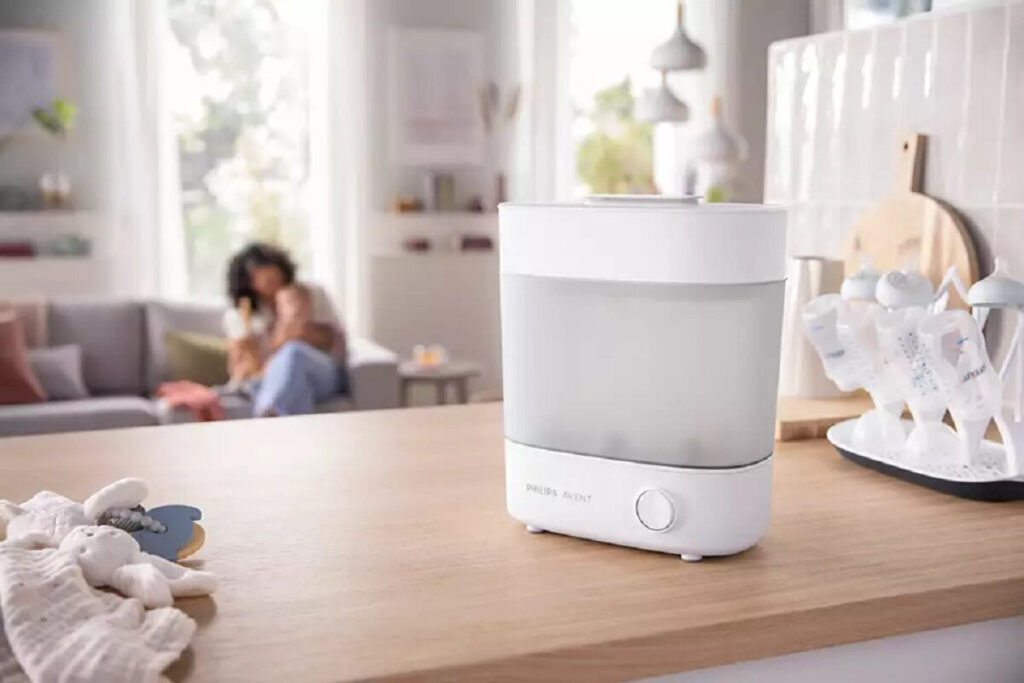 PHILIPS AVENT PREMIUM SCF291/0 ΗΛΕΚΤΡΙΚΟΣ ΒΡΕΦΙΚΟΣ ΑΠΟΣΤΕΙΡΩΤΗΣ ΓΙΑ 6 ΜΠΙΜΠΕΡΟ