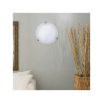 RABALUX ALABASTRO 3202 ΓΥΑΛΙΝΗ ΠΛΑΦΟΝΙΕΡΑ ΟΡΟΦΗΣ 31,5CM