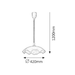 RABALUX SMERLATO PENDANT LAMP