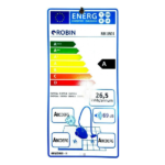 ROBIN RB-1801 ΗΛΕΚΤΡΙΚΗ ΣΚΟΥΠΑ 700W ΜΕ ΣΑΚΟΥΛΑ 3LT ΚΟΚΚΙΝΗ