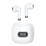 USAMS BHUIAI02 ΑΚΟΥΣΤΙΚΑ BLUETOOTH ΜΕ ΘΗΚΗ ΦΟΡΤΙΣΗΣ ΛΕΥΚΑ