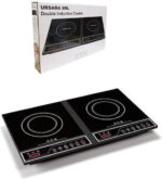URSARA LS-DIC201 ΕΠΙΤΡΑΠΕΖΙΑ ΕΣΤΙΑ ΚΕΡΑΜΙΚΗ ΔΙΠΛΗ 3500W ΜΑΥΡΗ