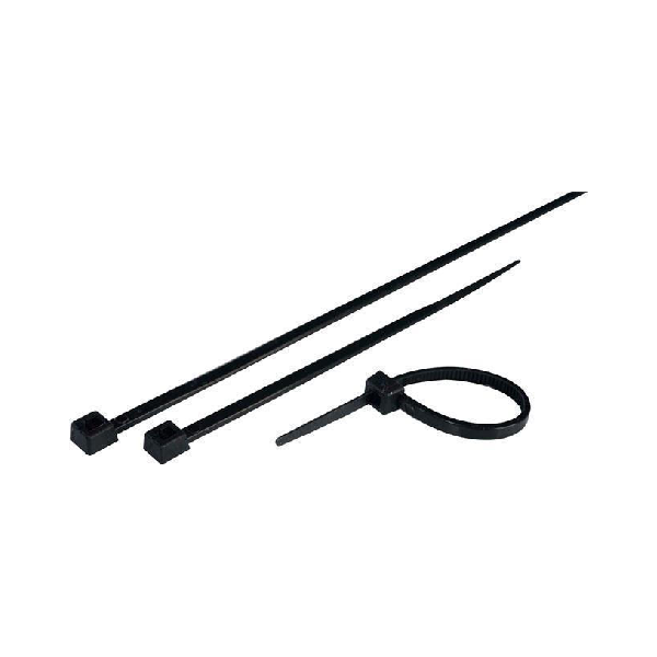 EUROLAMP 147-54104 ΔΕΜΑΤΙΚΑ ΜΑΥΡΑ 160Χ2.5 100ΤΜΧ