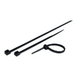 EUROLAMP 147-54113 ΔΕΜΑΤΙΚΑ ΜΑΥΡΑ 250Χ4.8 100ΤΜΧ