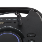 OSIO OBT-8030 ΗΧΕΙΟ BLOETOOTH ΜΕ ΕΝΣΥΡΜΑΤO ΜΙΚΡΟΦΩΝO ΜΑΥΡΟ