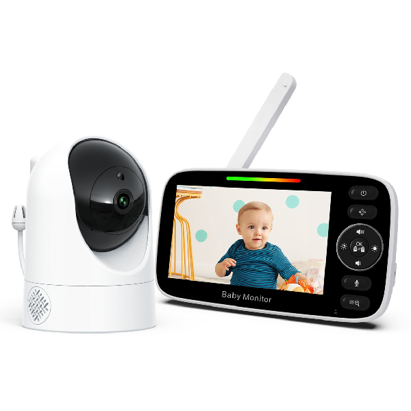 POWERTECH PT-1344 ΑΣΥΡΜΑΤΗ ΕΝΔΟΕΠΙΚΟΙΝΩΝΙΑ ΜΩΡΟΥ ΜΕ ΚΑΜΕΡΑ & ΟΘΟΝΗ 4.3" ΑΜΦΙΔΡΟΜΗ