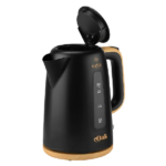 ESTIA OAK 06-24569 ΒΡΑΣΤΗΡΑΣ 1,7LT 2200W ΜΑΥΡΟΣ