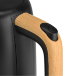 ESTIA OAK 06-24569 ΒΡΑΣΤΗΡΑΣ 1,7LT 2200W ΜΑΥΡΟΣ