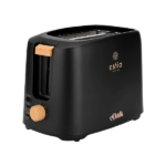 ESTIA OAK 06-24666 ΦΡΥΓΑΝΙΕΡΑ 2 ΘΕΣΕΩΝ 700W ΜΑΥΡΗ