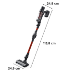 ROWENTA X-PERT FLEX 7.60 RH6A83WO ΣΚΟΥΠΑ STICK ΕΠΑΝΑΦΟΡΤΙΖΟΜΕΝΗ 18V ΜΑΥΡΗ