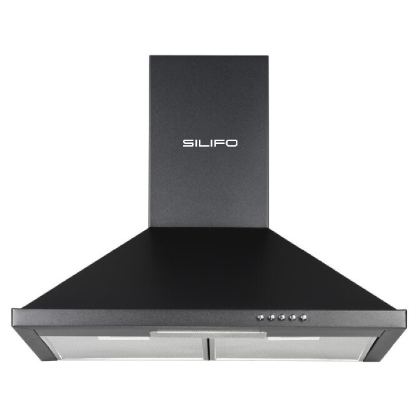 SILIFO SF6622 ΑΠΟΡΡΟΦΗΤΗΡΑΣ ΚΑΜΙΝΑΔΑ 60CM BLACK SILIFO SF6622 ΑΠΟΡΡΟΦΗΤΗΡΑΣ ΚΑΜΙΝΑΔΑ 60CM BLACK