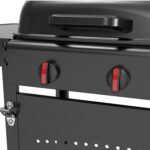THERMOGATZ GS GRILL 2 + PLANCHA ΨΗΣΤΑΡΙΑ ΥΓΡΑΕΡΙΟΥ ΜΑΝΤΕΜΕΝΙΑΣ ΣΧΑΡΑΣ ΚΑΙ ΠΛΑΚΑΣ ΜΕ 2 ΕΣΤΙΕΣ 5KW ΚΑΙ ΠΛΑΪΝΟ ΜΑΤΙ - Image 5