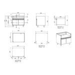 ΕΡΜΑΡΙΟ INOX BBQ TGH-B1-M61 ΜΕ ΠΟΡΤΕΣ - Image 9
